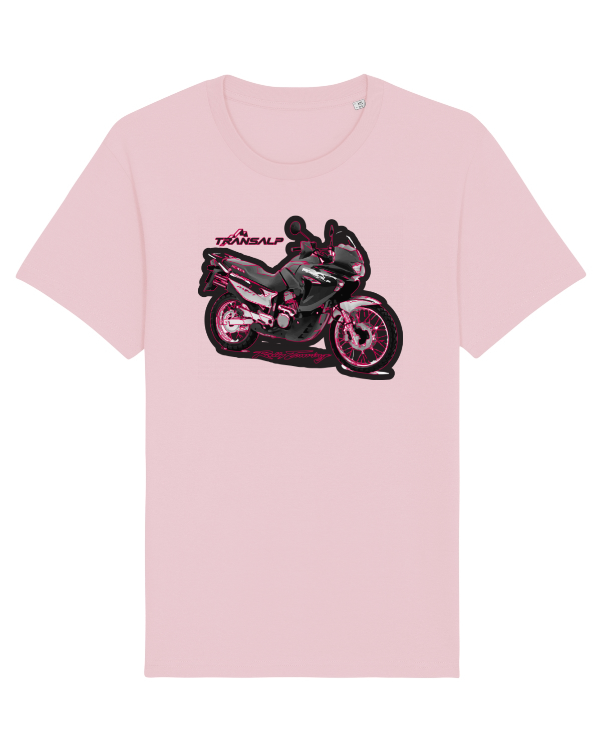 Tricou mânecă scurtă Unisex Rocker Cotton Pink