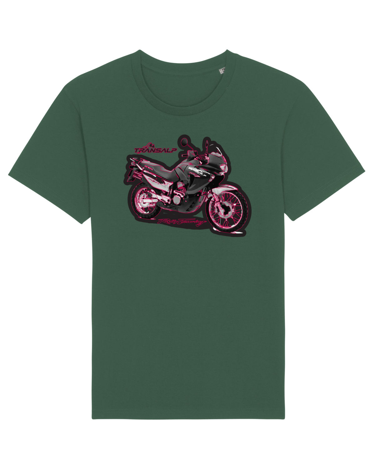Tricou mânecă scurtă Unisex Rocker Bottle Green