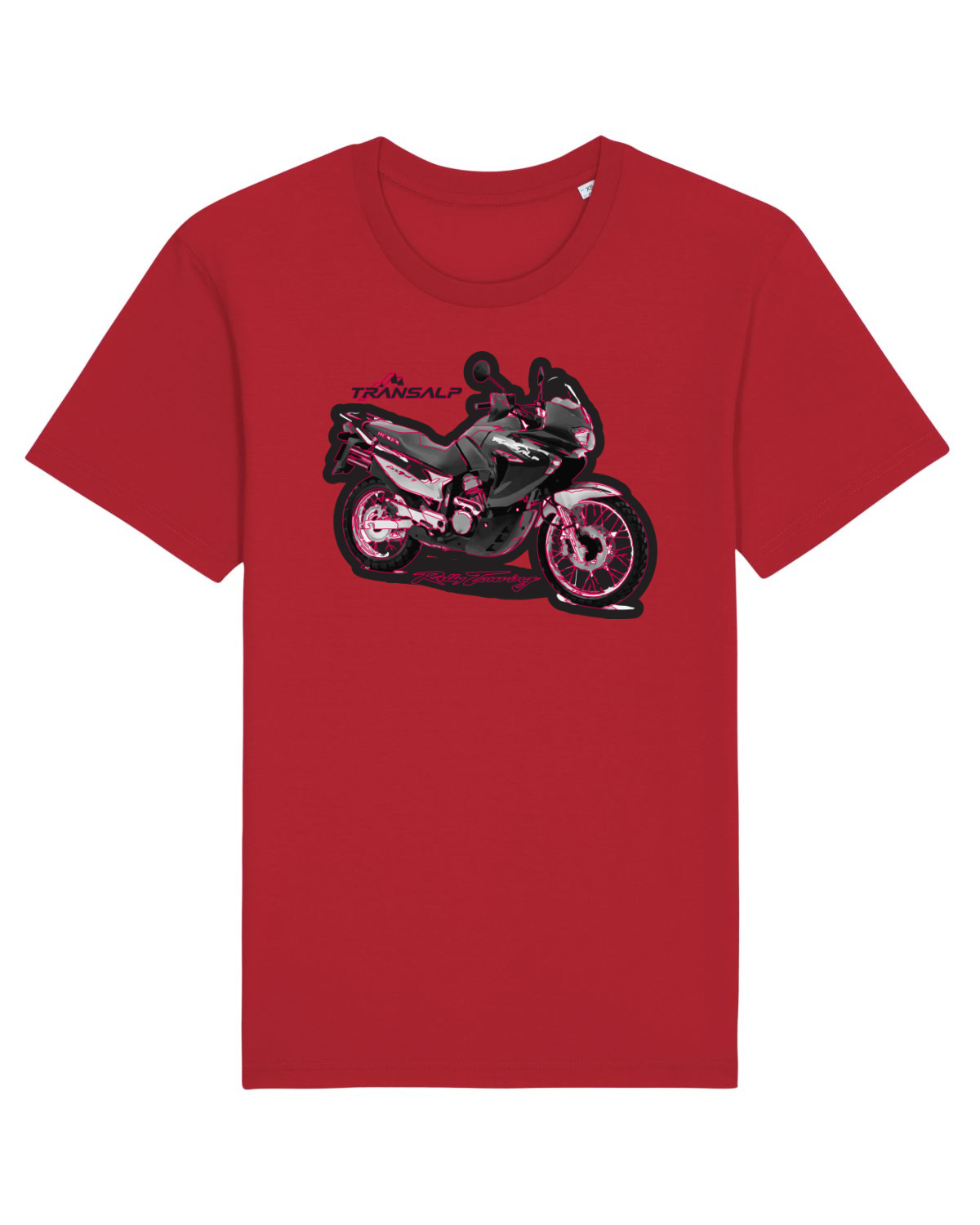 Tricou mânecă scurtă Unisex Rocker Red