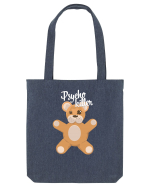 Psycho killer teddy bear Sacoșă textilă