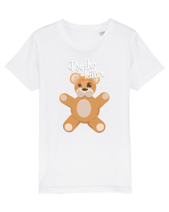 Psycho killer teddy bear White