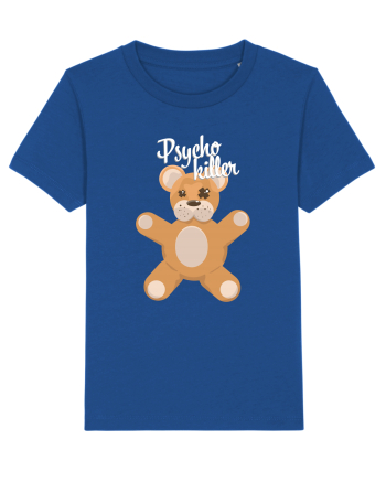 Psycho killer teddy bear Majorelle Blue