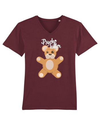 Psycho killer teddy bear Burgundy