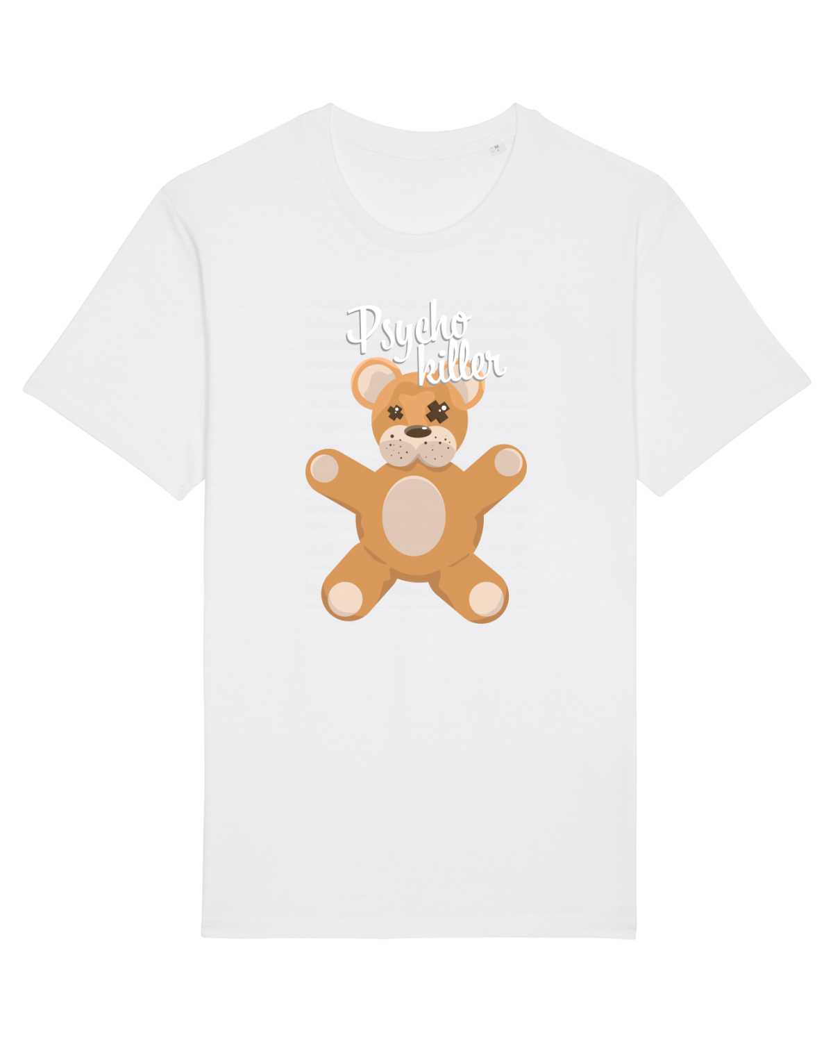 Tricou mânecă scurtă Unisex Rocker White