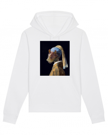 Vermeer - Jarl with a Pearl Earring White