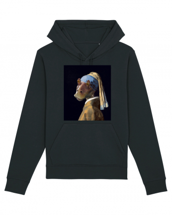 Vermeer - Jarl with a Pearl Earring Black