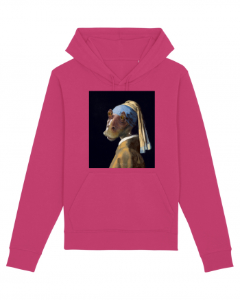 Vermeer - Jarl with a Pearl Earring Raspberry