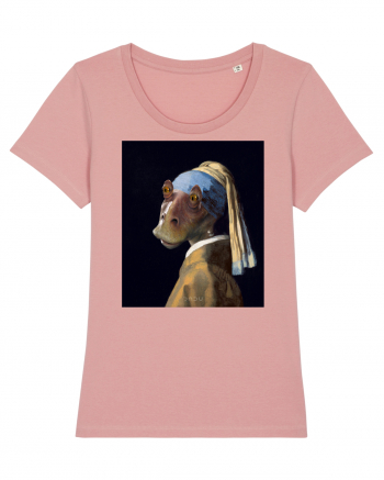 Vermeer - Jarl with a Pearl Earring Canyon Pink