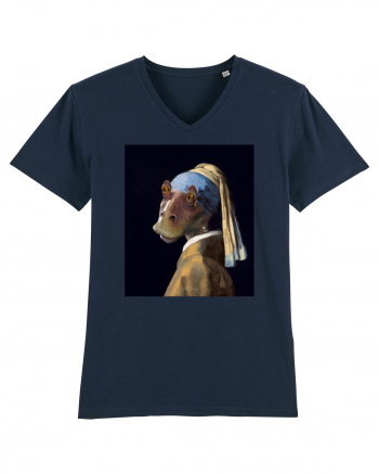 Vermeer - Jarl with a Pearl Earring French Navy