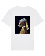 Vermeer - Jarl with a Pearl Earring Tricou mânecă scurtă Unisex Rocker