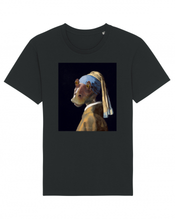 Vermeer - Jarl with a Pearl Earring Black