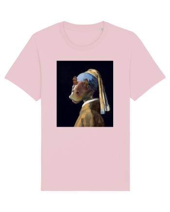 Vermeer - Jarl with a Pearl Earring Cotton Pink