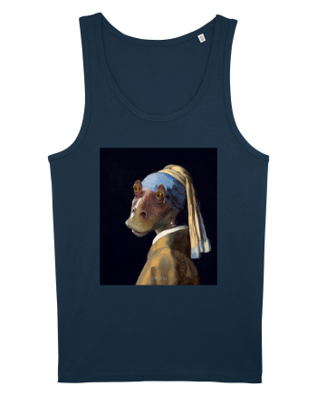 Vermeer - Jarl with a Pearl Earring Navy