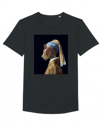 Vermeer - Jarl with a Pearl Earring Black