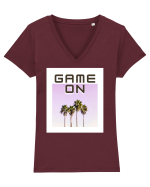 game on Tricou mânecă scurtă guler V Damă Evoker
