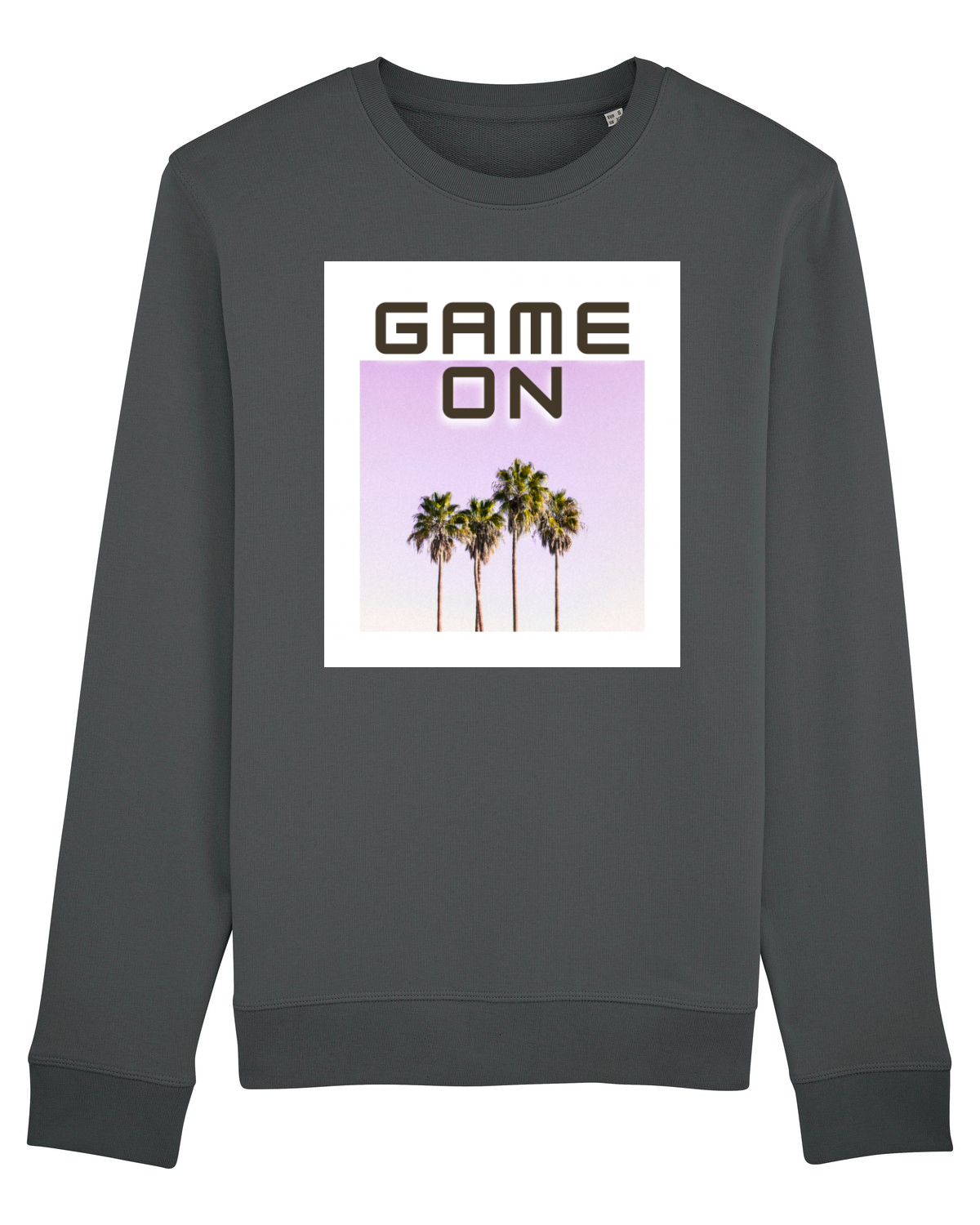 Bluză mânecă lungă Unisex Rise Anthracite
