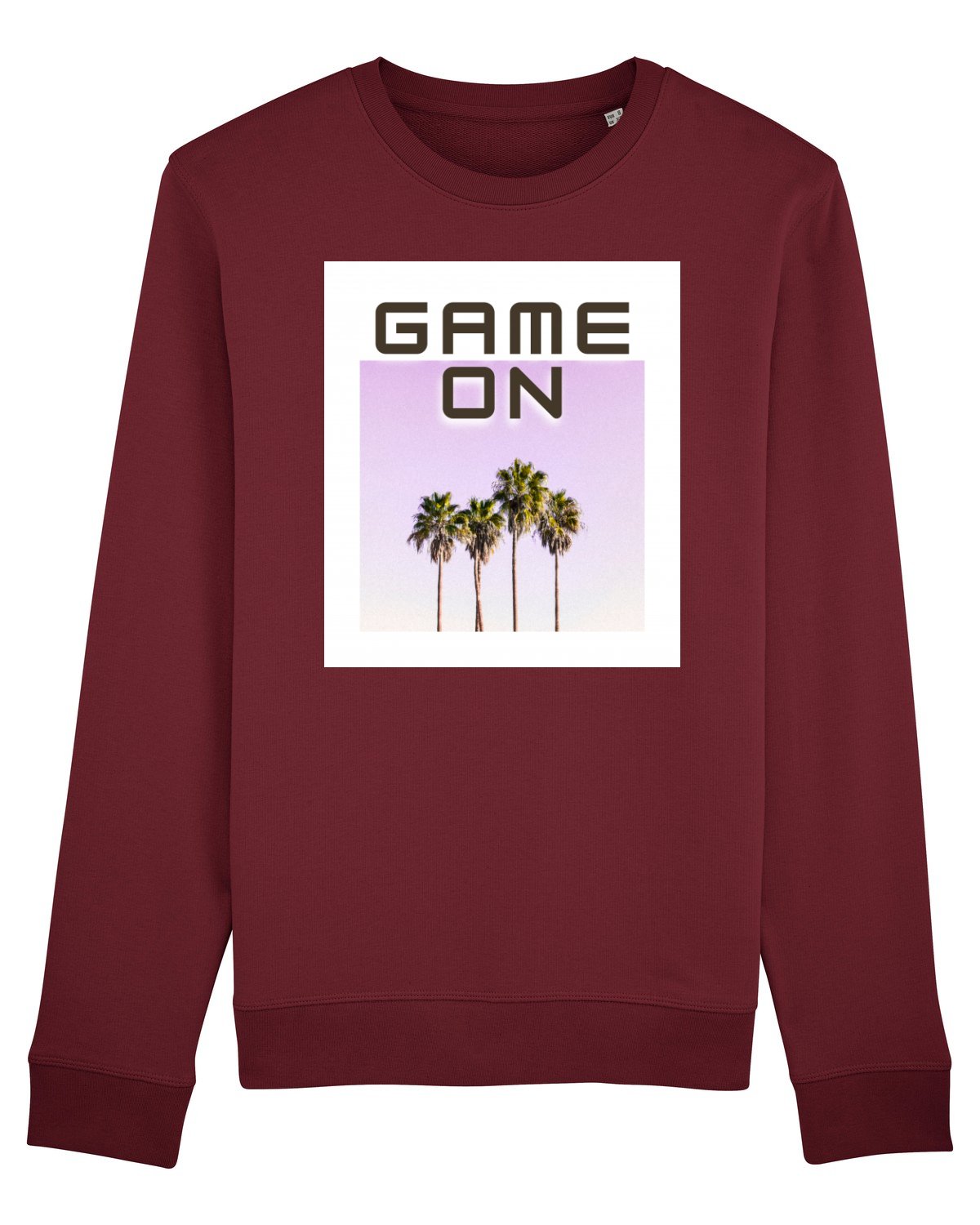 Bluză mânecă lungă Unisex Rise Burgundy