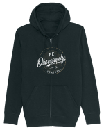 Be obsessively grateful Hanorac cu fermoar Unisex Connector