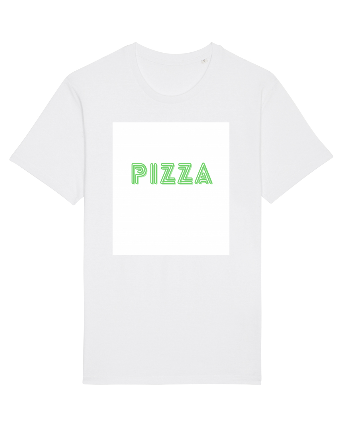 Tricou mânecă scurtă Unisex Rocker White