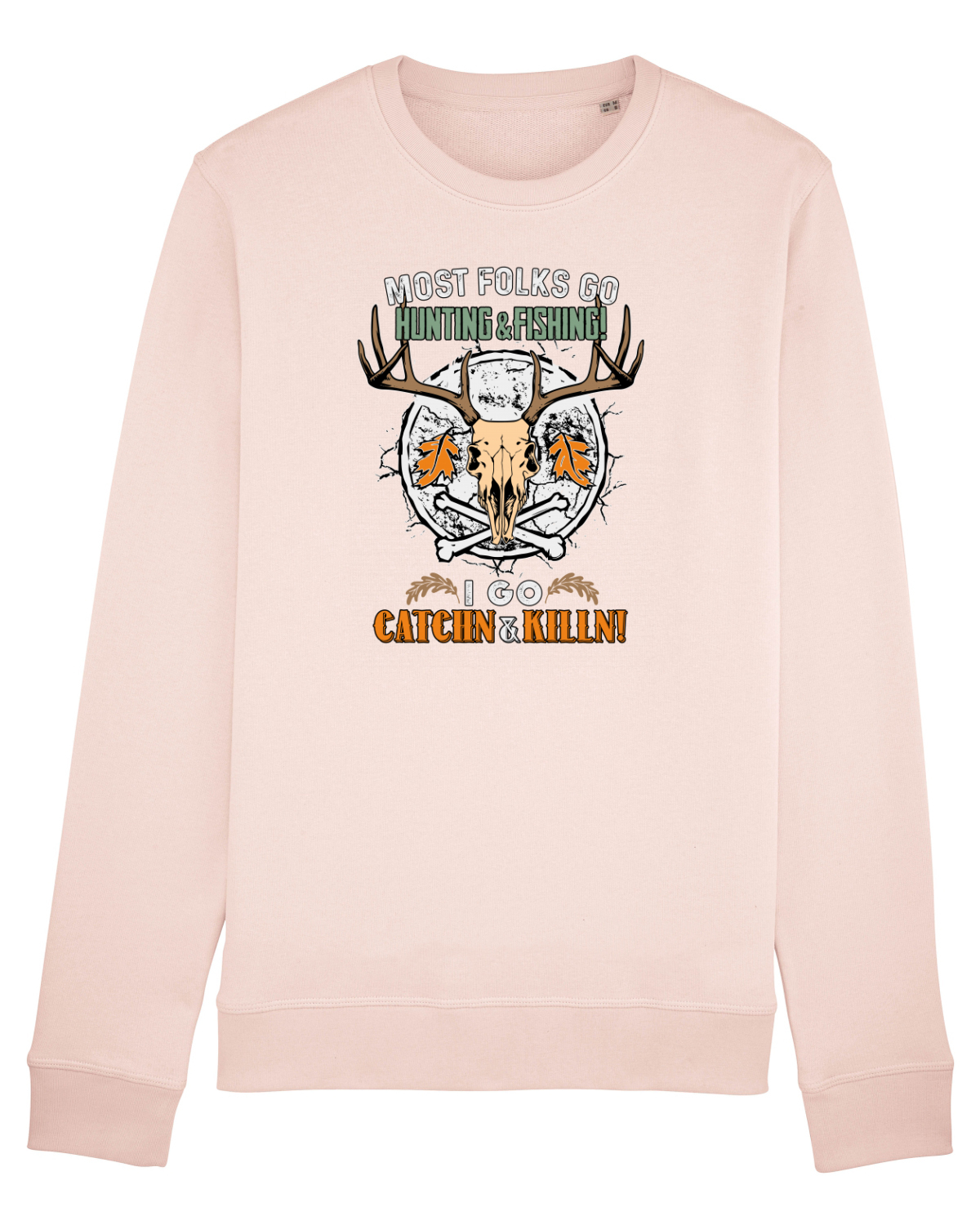 Bluză mânecă lungă Unisex Rise Candy Pink