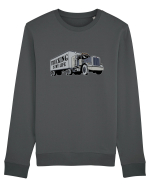 Trucking is my life Bluză mânecă lungă Unisex Rise