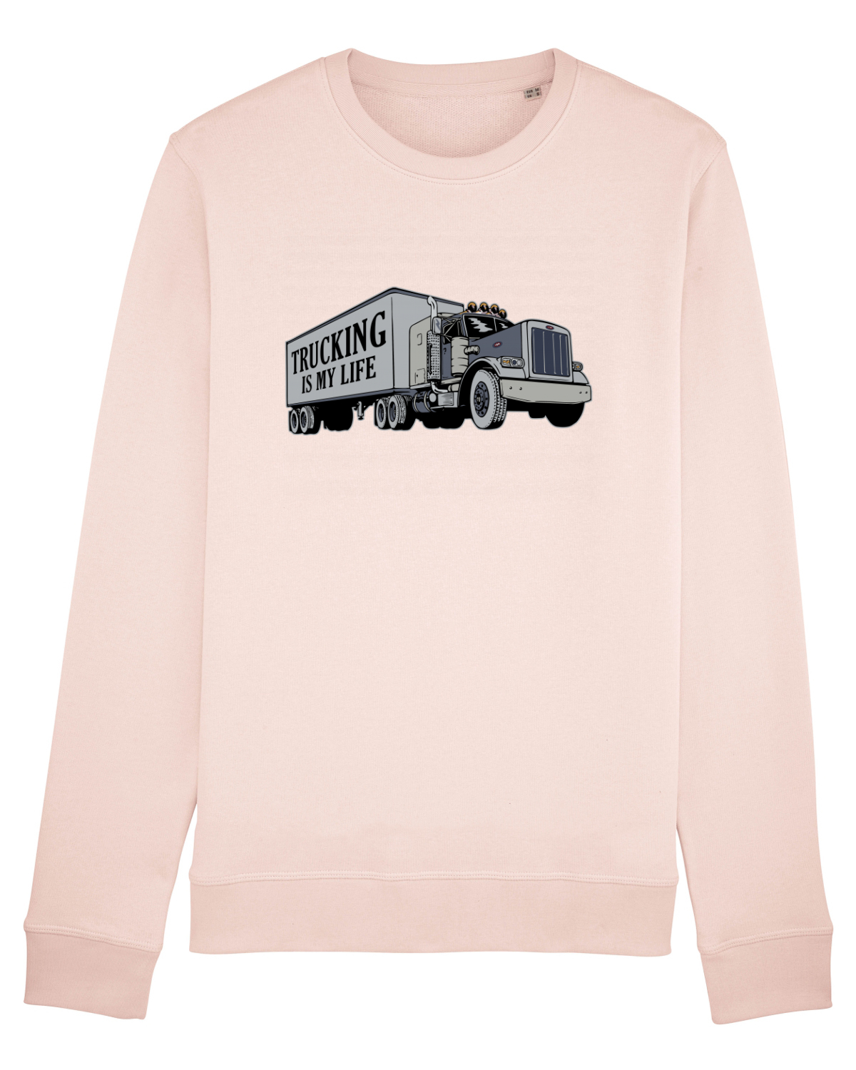 Bluză mânecă lungă Unisex Rise Candy Pink