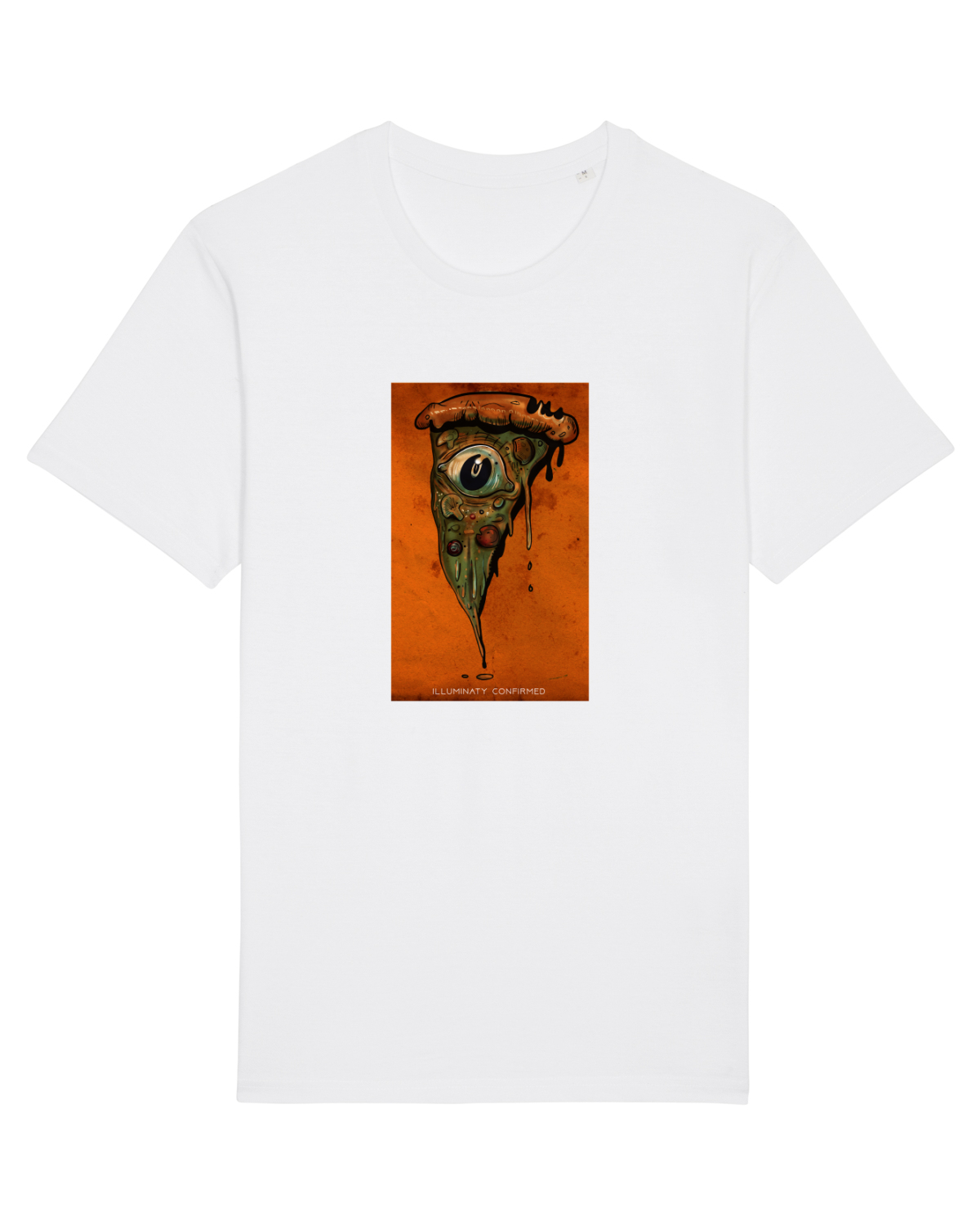 Tricou mânecă scurtă Unisex Rocker White