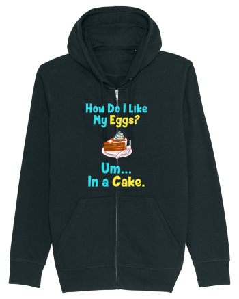 My eggs in a cake Black