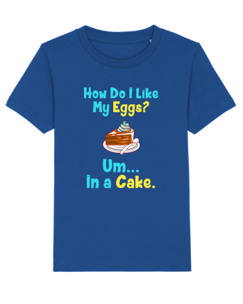 My eggs in a cake Majorelle Blue