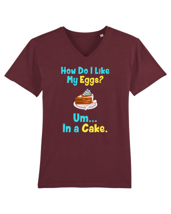 My eggs in a cake Burgundy
