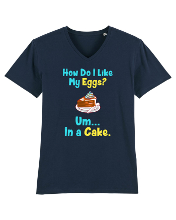 My eggs in a cake French Navy