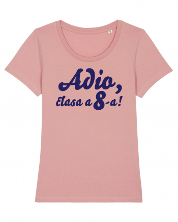 Adio, clasa a 8-a! Tricou de pus in rama. Canyon Pink