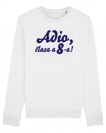 Adio, clasa a 8-a! Tricou de pus in rama. White