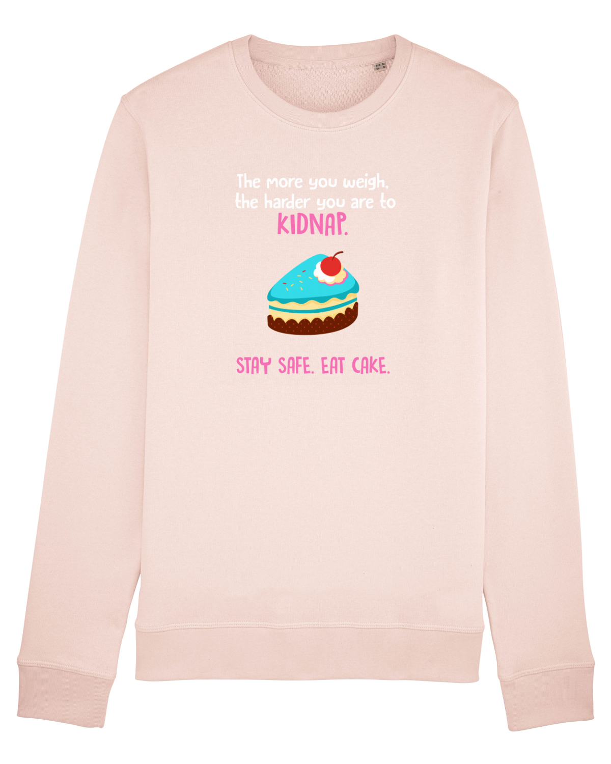 Bluză mânecă lungă Unisex Rise Candy Pink