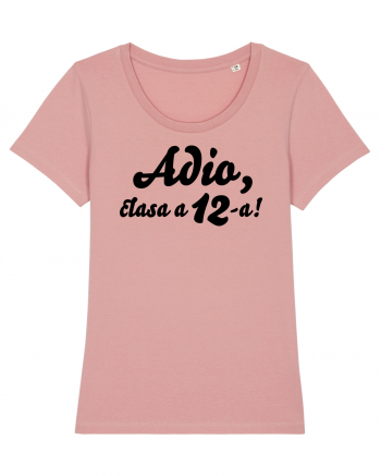 Adio, clasa a 12-a! Tricou de pus in rama. Canyon Pink