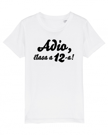 Adio, clasa a 12-a! Tricou de pus in rama. White