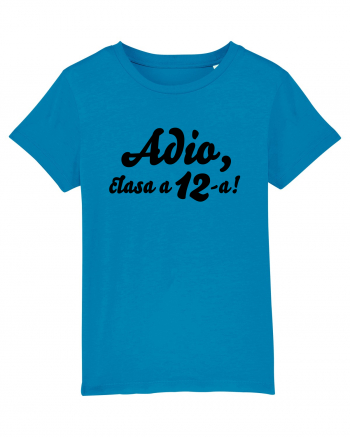 Adio, clasa a 12-a! Tricou de pus in rama. Azur