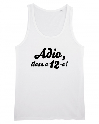 Adio, clasa a 12-a! Tricou de pus in rama. White