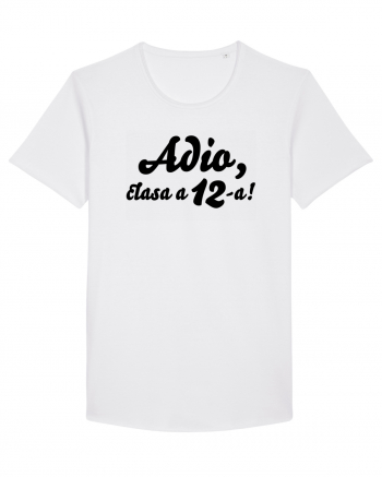 Adio, clasa a 12-a! Tricou de pus in rama. White