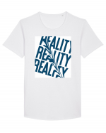 reality1 Tricou mânecă scurtă guler larg Bărbat Skater