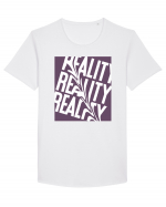 reality2 Tricou mânecă scurtă guler larg Bărbat Skater