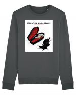 If Dracula had a Beagle Bluză mânecă lungă Unisex Rise