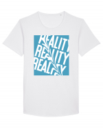 reality5 Tricou mânecă scurtă guler larg Bărbat Skater