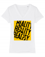 reality12 Tricou mânecă scurtă guler V Damă Evoker