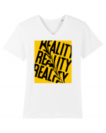 reality12 Tricou mânecă scurtă guler V Bărbat Presenter