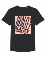 reality13 Tricou mânecă scurtă guler larg Bărbat Skater