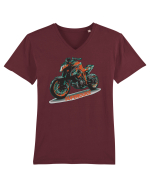 Streetfighter Fun  Tricou mânecă scurtă guler V Bărbat Presenter