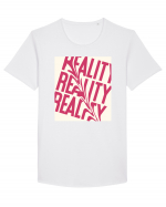 reality20 Tricou mânecă scurtă guler larg Bărbat Skater