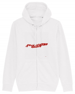 a day in quarantine red Hanorac cu fermoar Unisex Connector