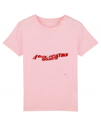 a day in quarantine red Cotton Pink